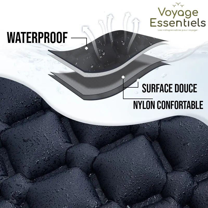 Matelas gonflable Ultra Léger - Avec pompe Automatique
