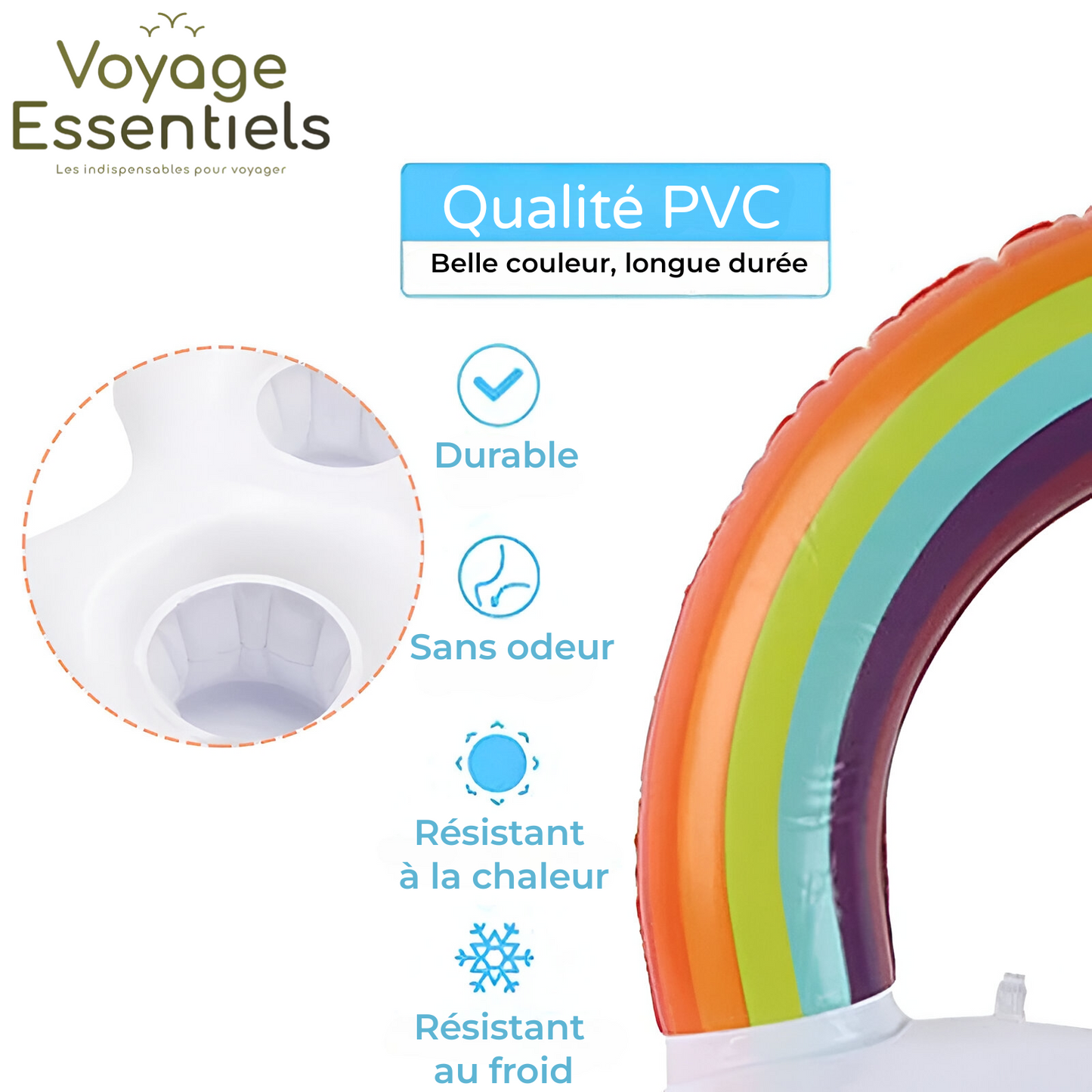 Bar flottant Apéro - Arc en ciel