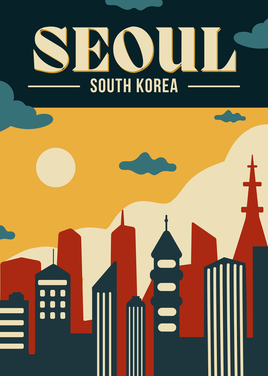 Affiche CITIES- SEOUL