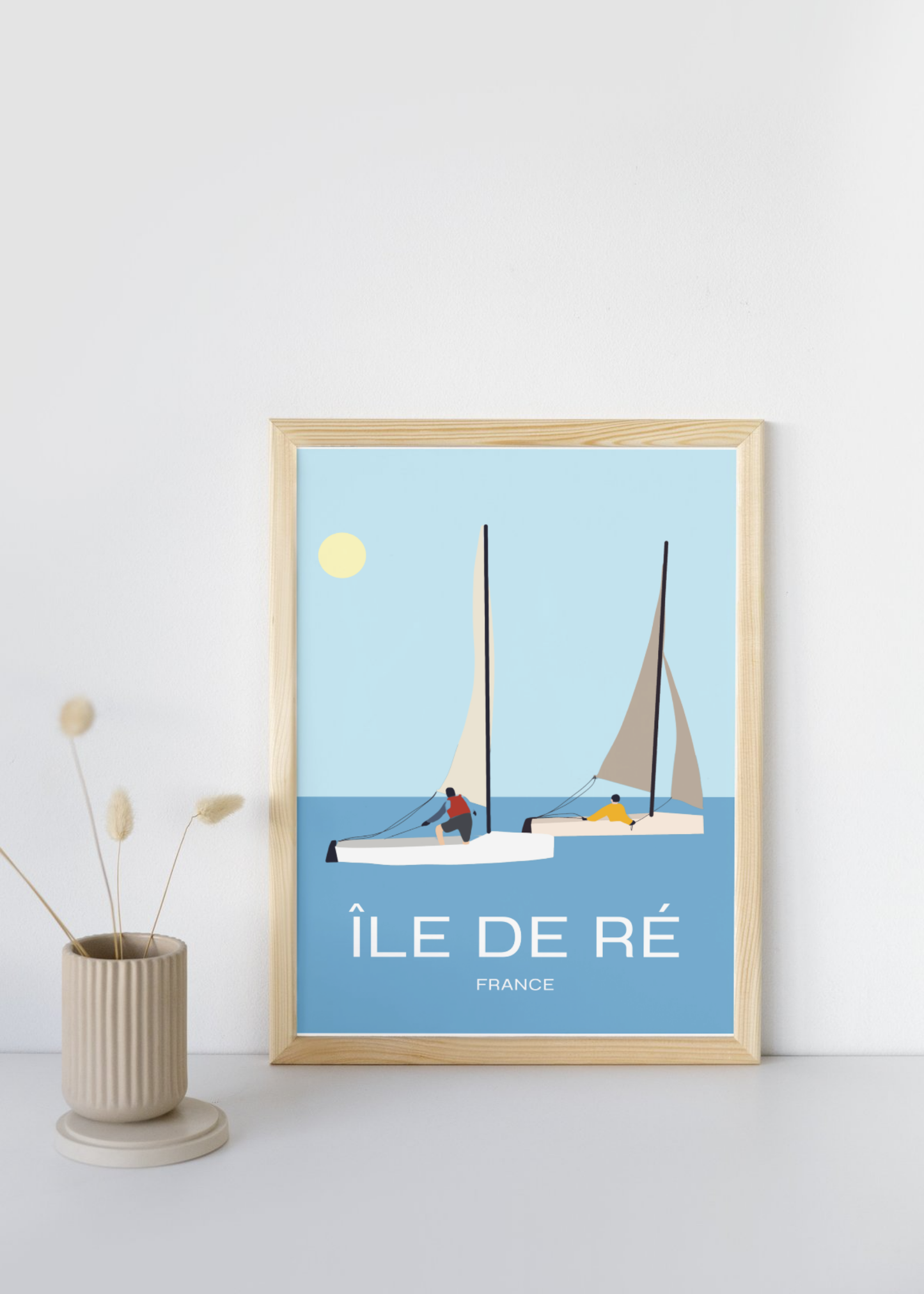 Affiche CITIES- ILE DE RE