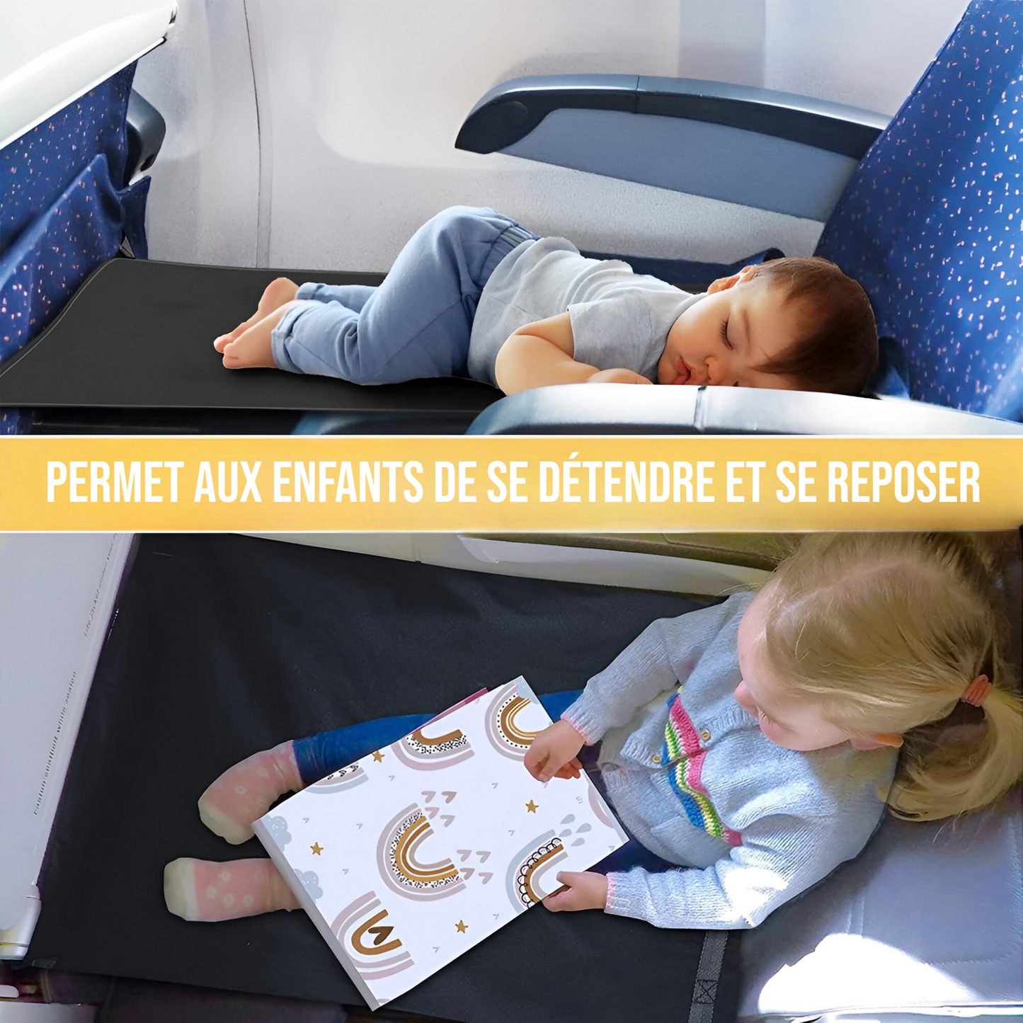 Lit de voyage Enfants - Avion / Train / Voiture