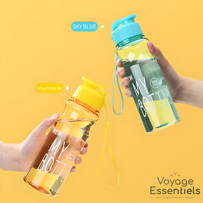 Bouteille d'eau Transparente - 650ml