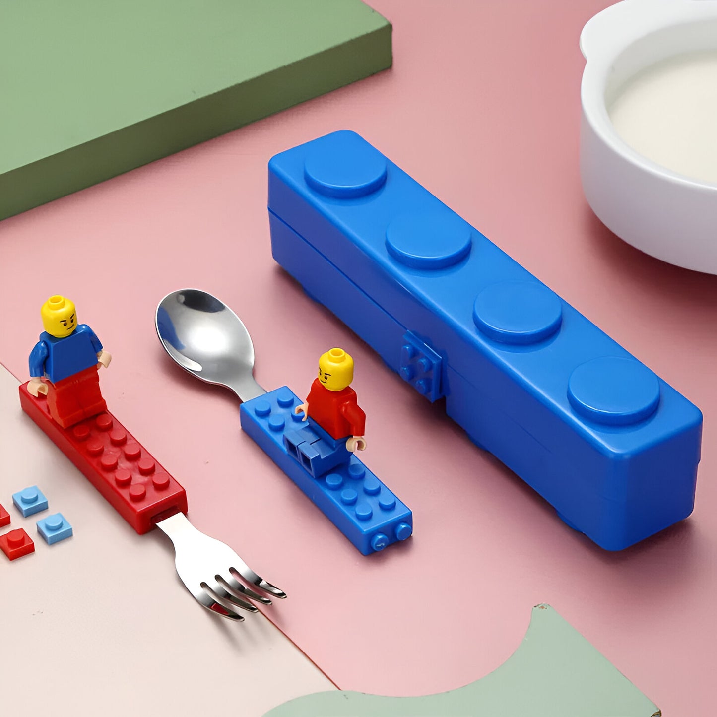 Couverts de voyage - KIDS Bricks