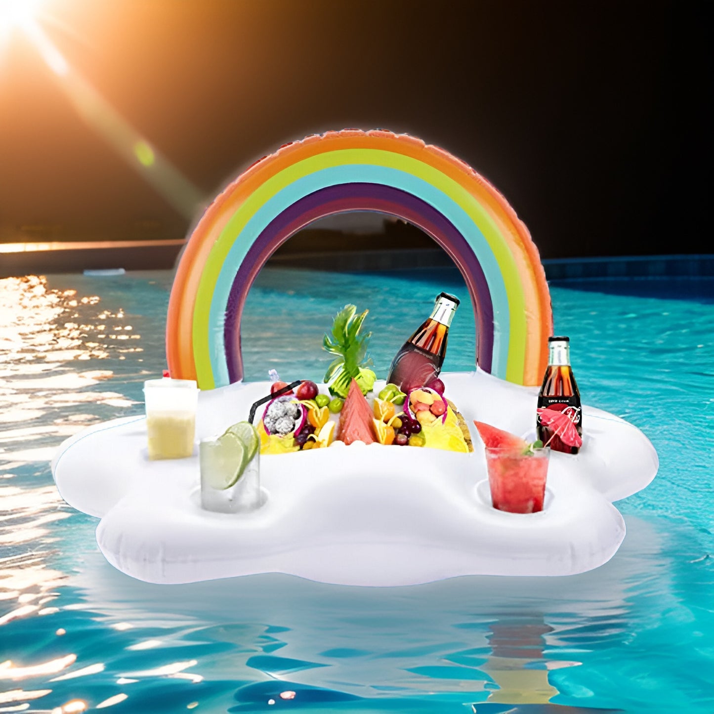 Bar flottant Apéro - Arc en ciel