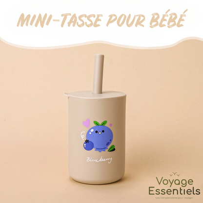 Verre Paille d'apprentissage Bébé - 150ml