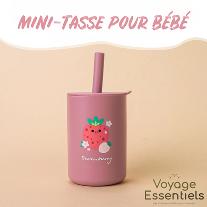 Verre Paille d'apprentissage Bébé - 150ml