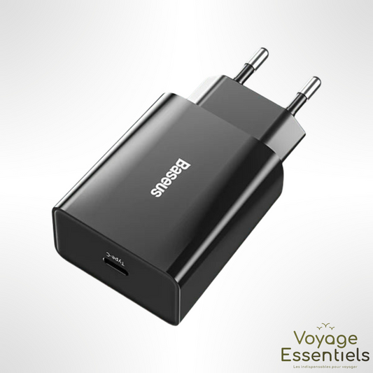 Chargeur Smartphone USB C - 20W Baseus