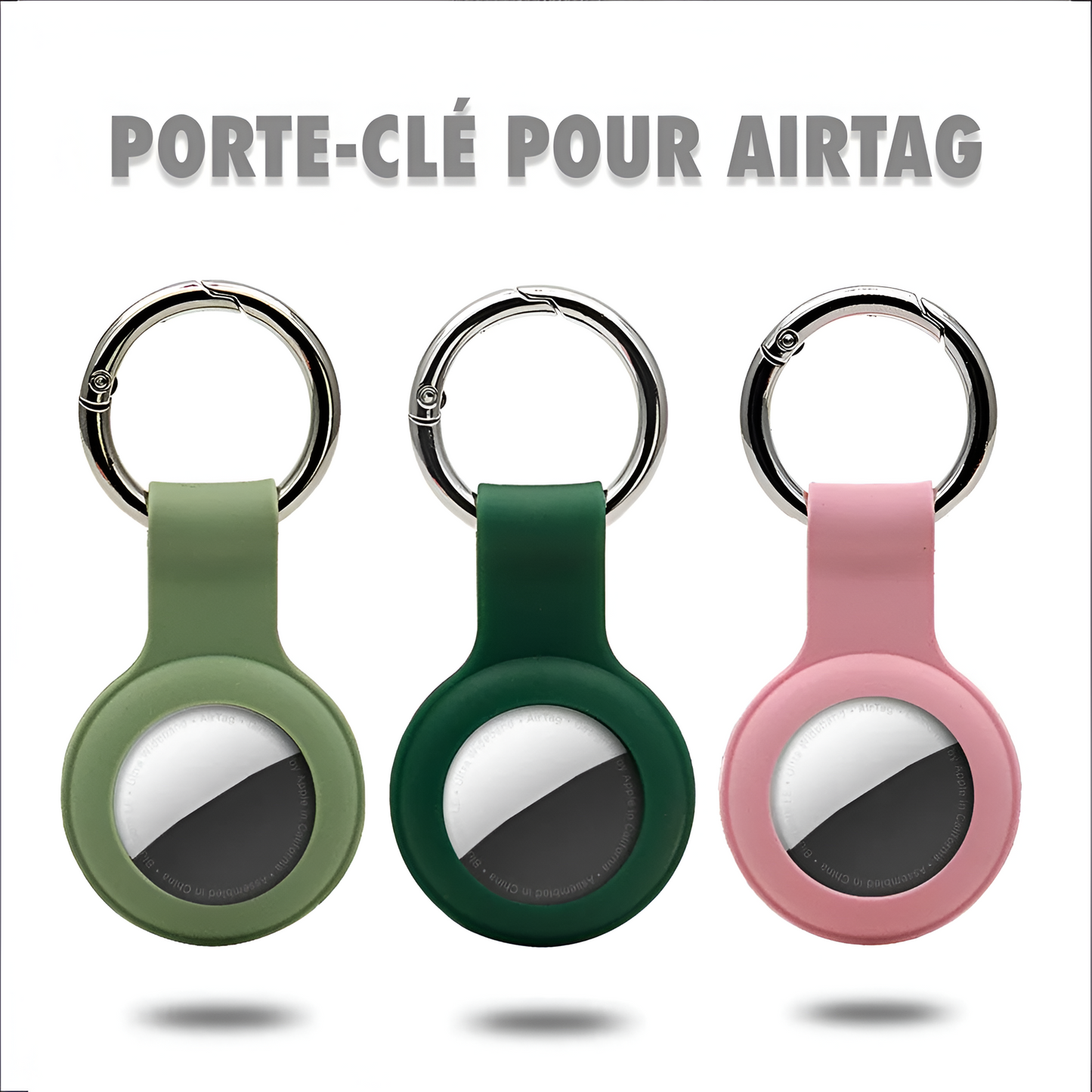 Porte-Clés Protection Airtag - En Silicone